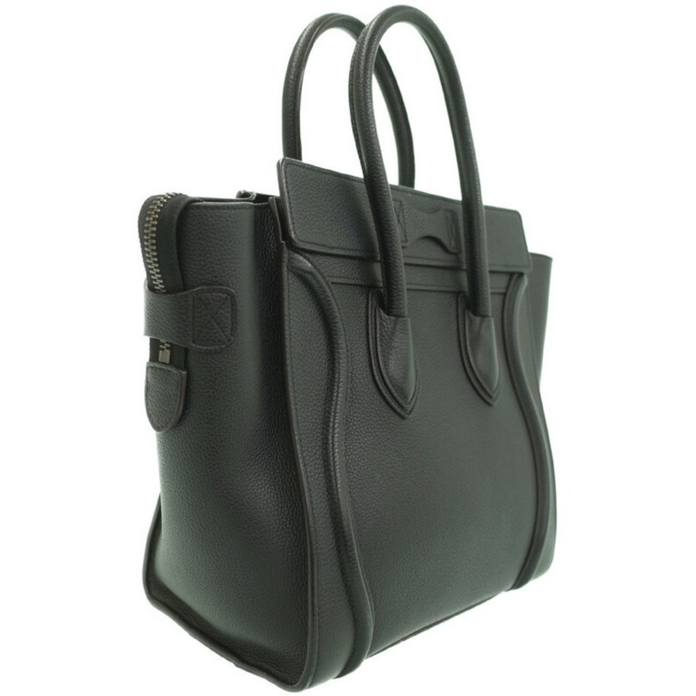 Celine Handbag Shopper Tote Calfskin Leather Shoulder - Picture 1 of 9